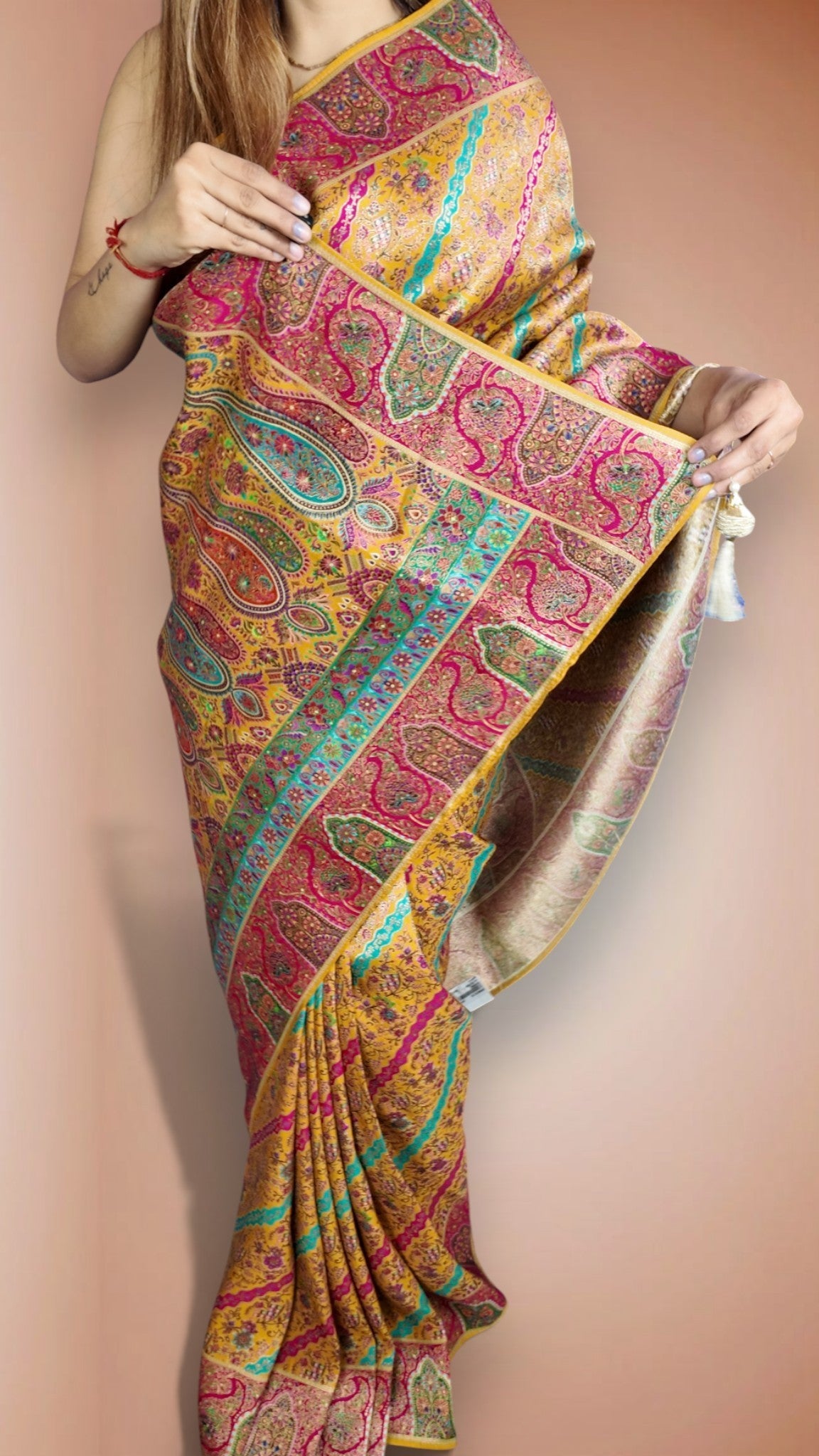 Gilded Regal Heritage Opulent Saree