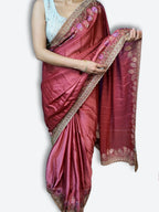Bordeaux Regal Heritage Luxe Saree