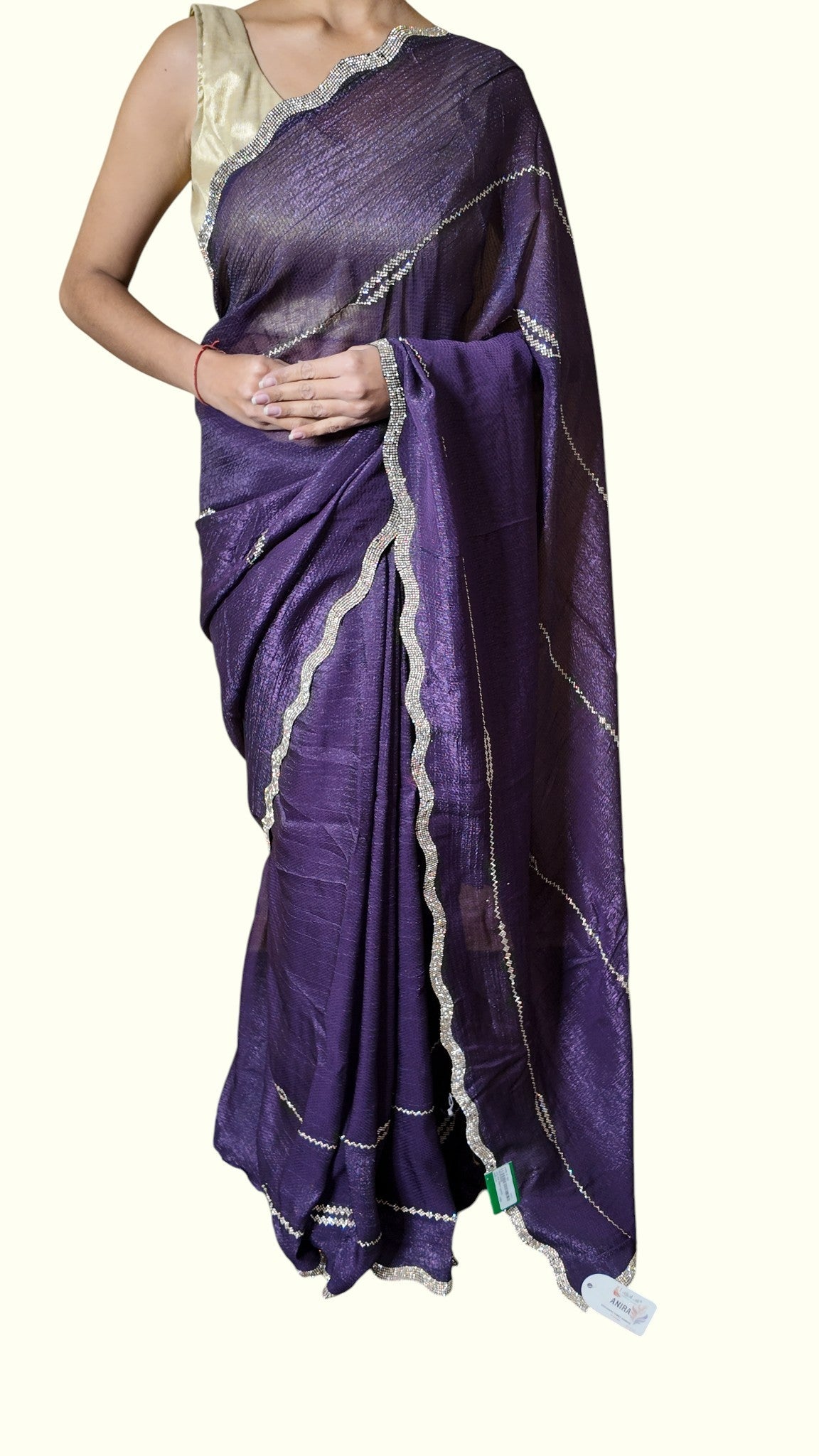 Amethyst Regal Timeless Elegance Saree