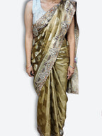 Gilded Regal Opulent Heritage Saree