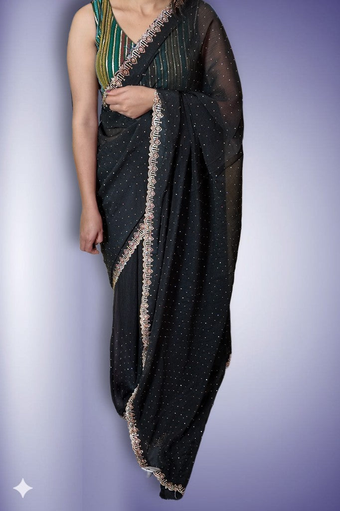 Orchid Ethereal Glamour Charm Saree