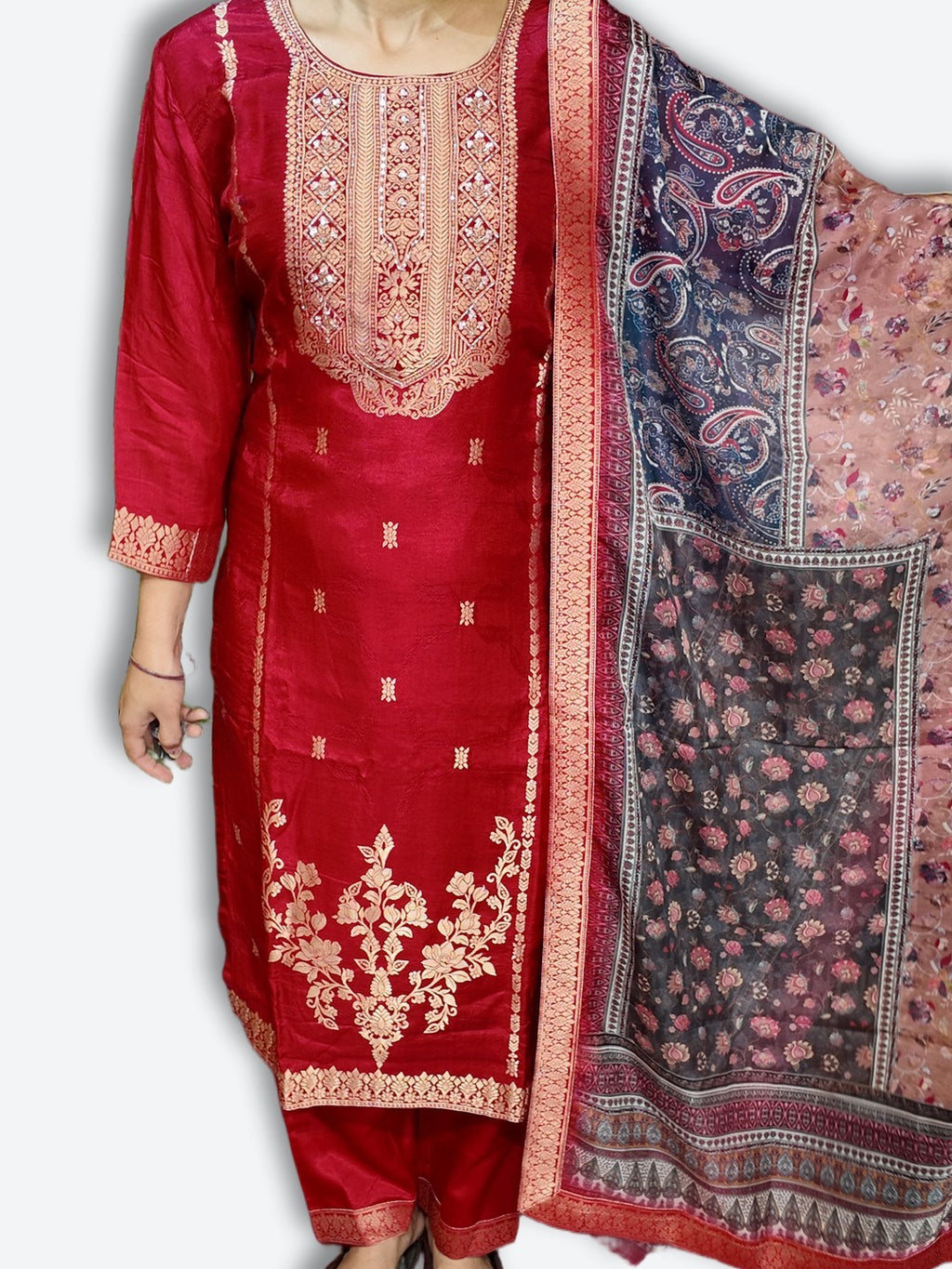 Burgundy Regal Heritage Luxe Suit
