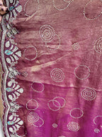Fuchsia Majestic Radiant Couture Saree