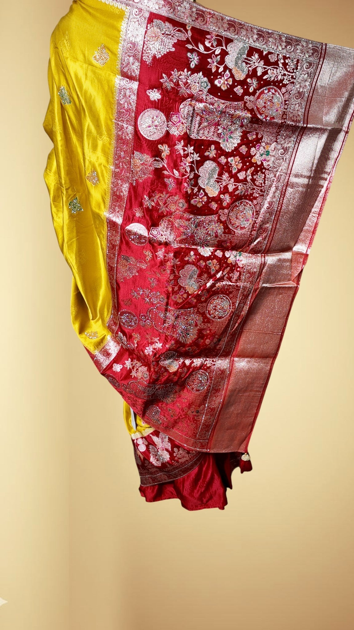 Saffron Regal Heritage Luxe Saree
