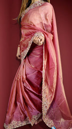 Blush Ethereal Regal Couture Saree