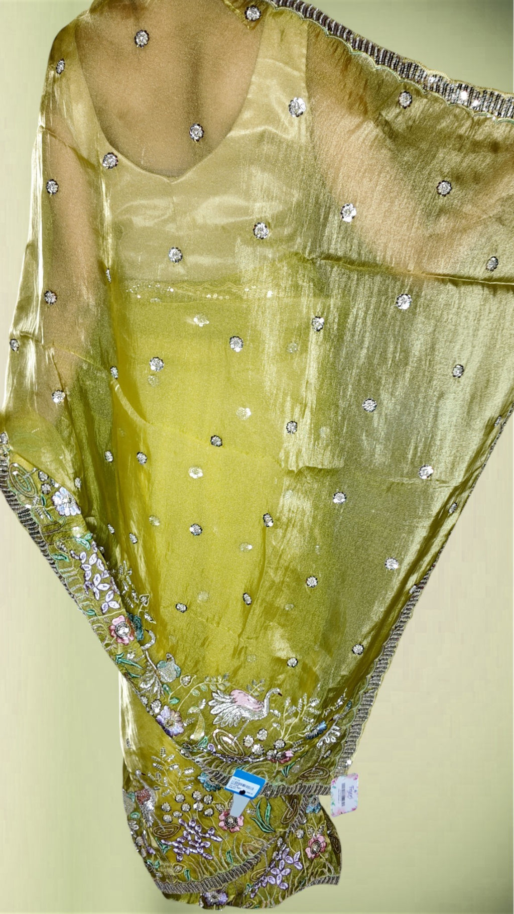 Saffron Regal Exquisite Couture Saree