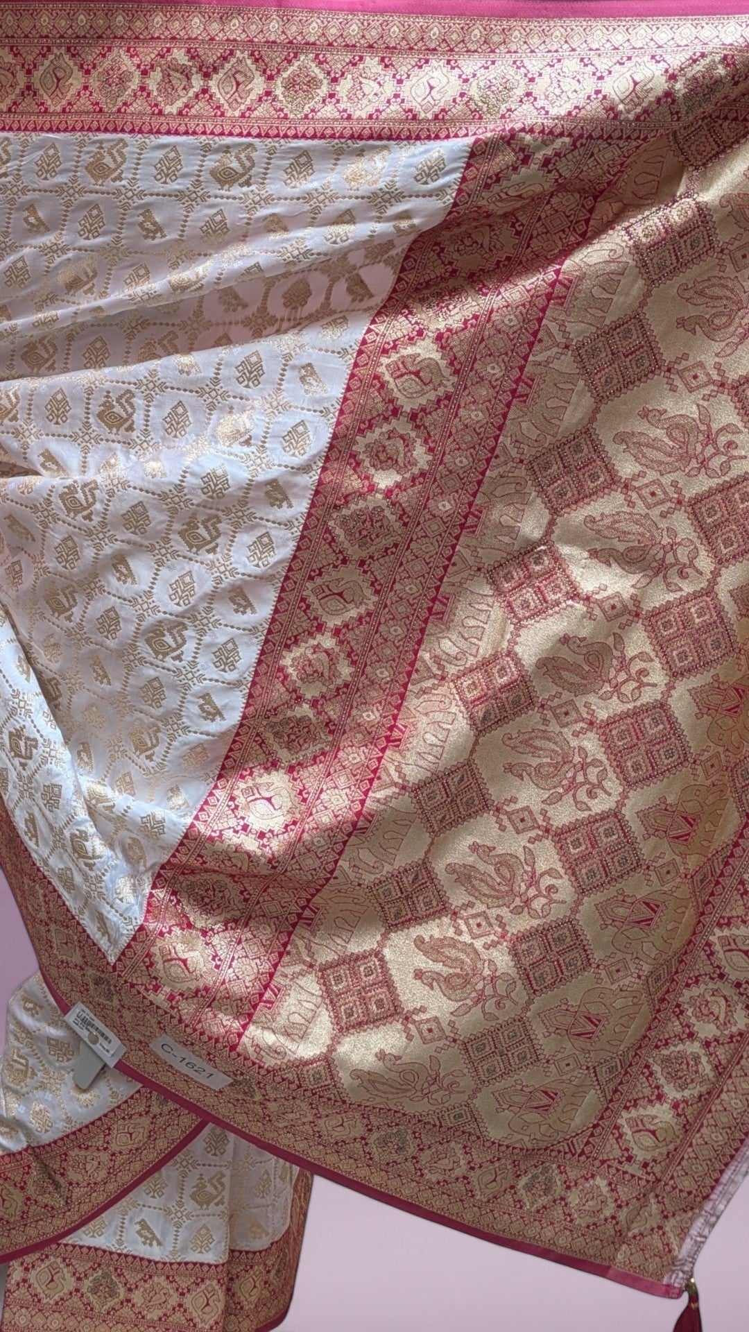 Ivory Regal Exquisite Heritage Saree