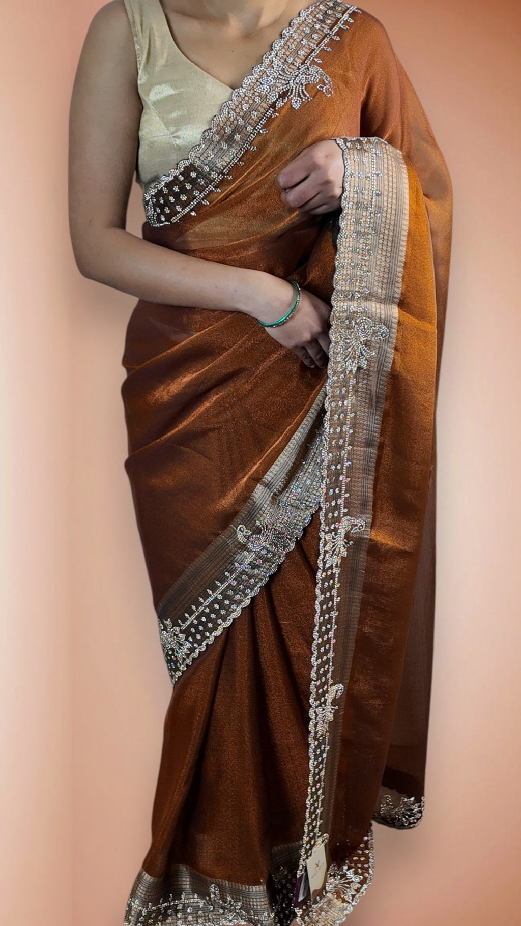 Copper Regal Exquisite Glamour Saree