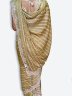 Saffron Regal Timeless Elegance Saree