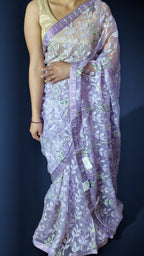 Fuchsia Regal Opulent Heritage Saree