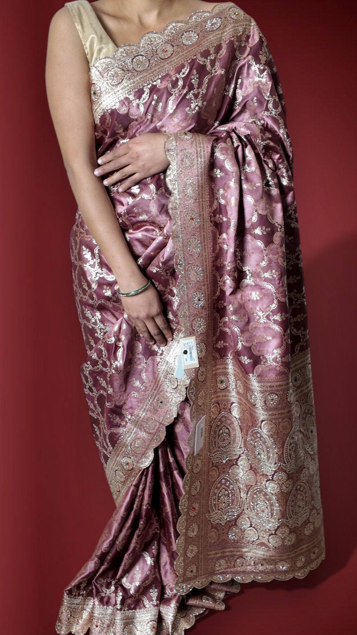 Amethyst Regal Opulent Heritage Saree