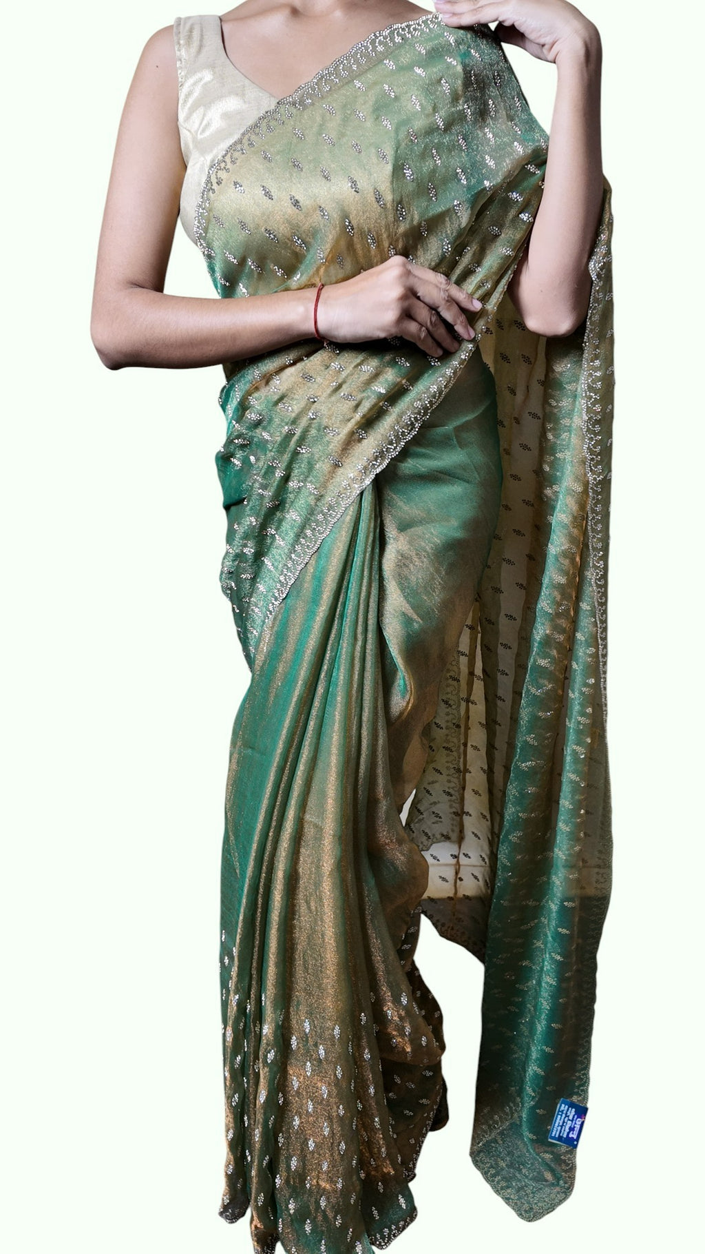Emerald Regal Opulent Heritage Saree