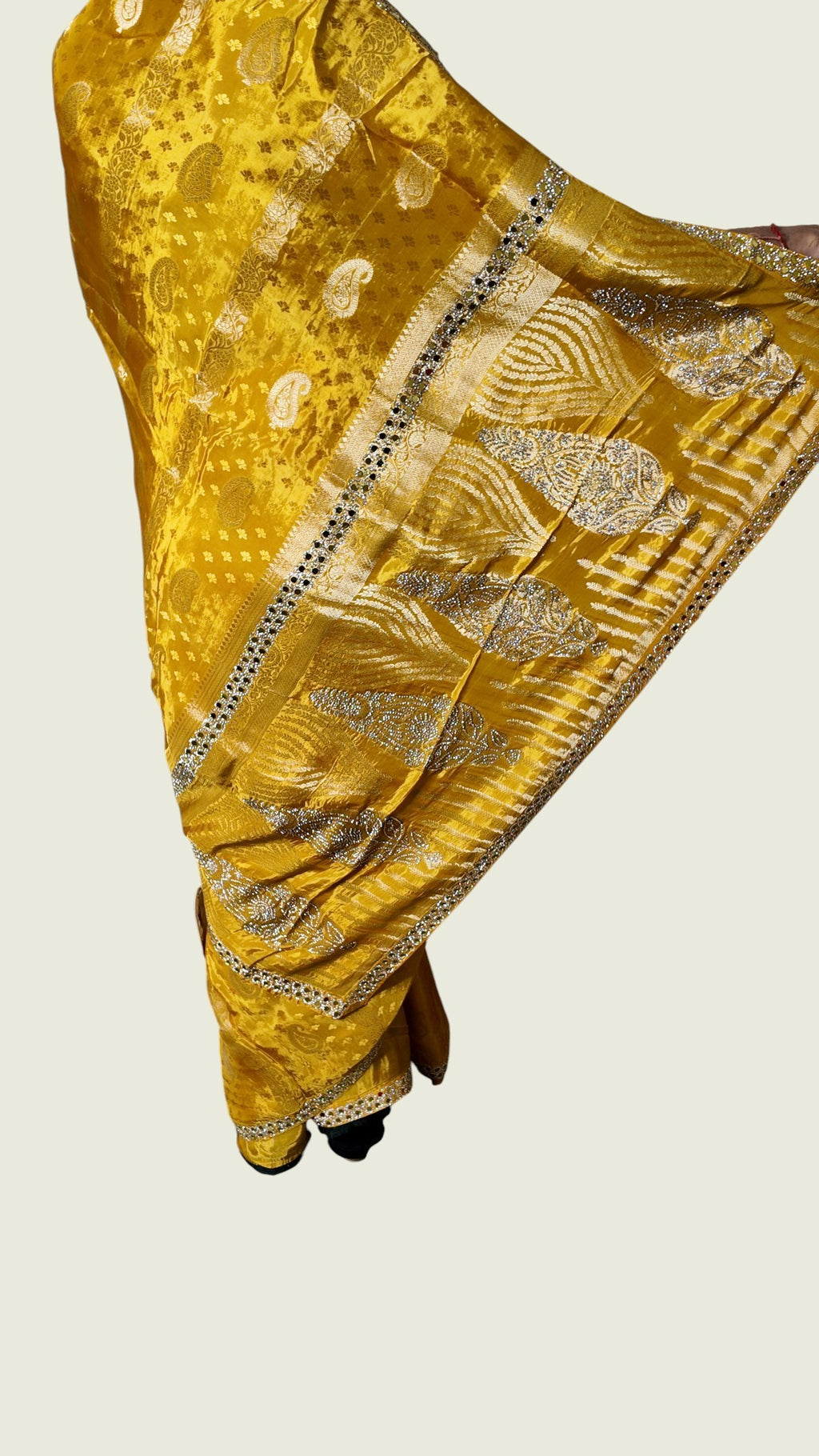 Saffron Regal Opulent Heritage Saree