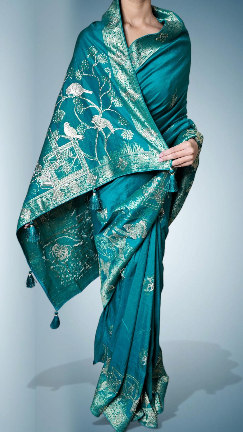Jade Regal Heritage Luxe Saree