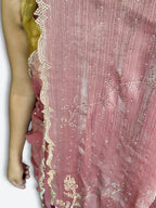 Blush Radiant Graceful Couture Saree