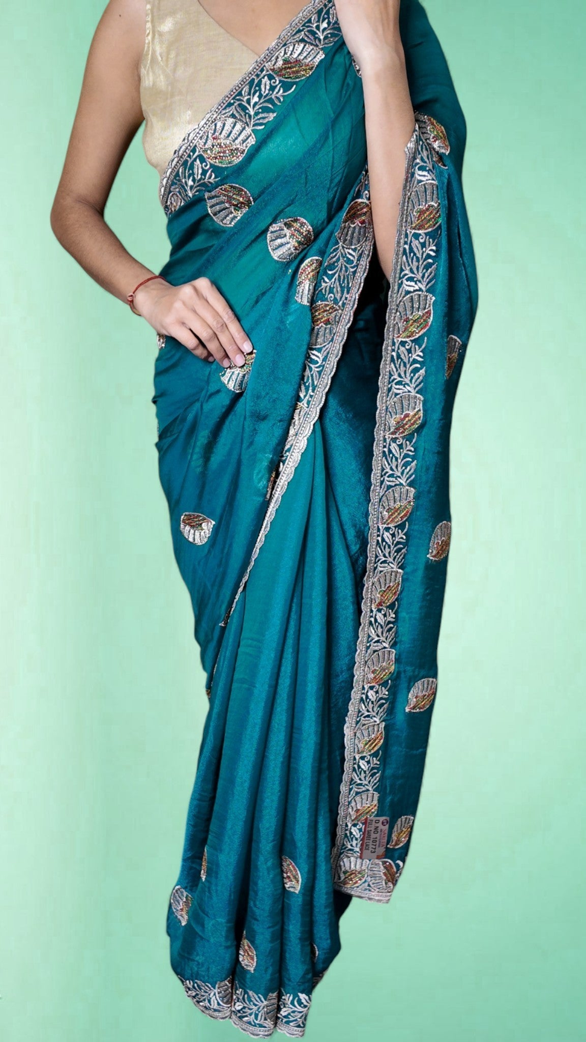 Jade Regal Opulent Essence Saree