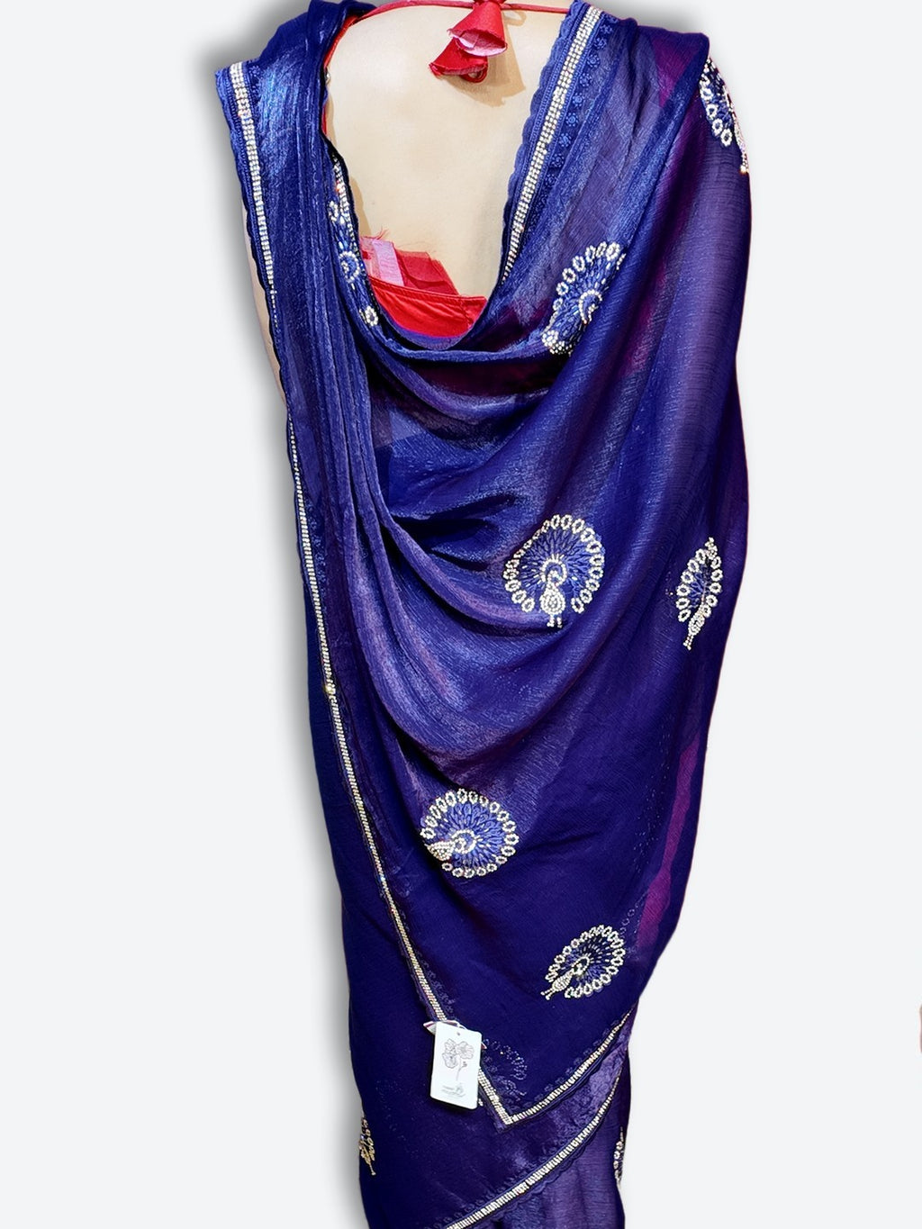 Sapphire Regal Radiant Elegance Saree