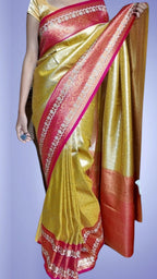 Saffron Regal Heritage Luxe Saree