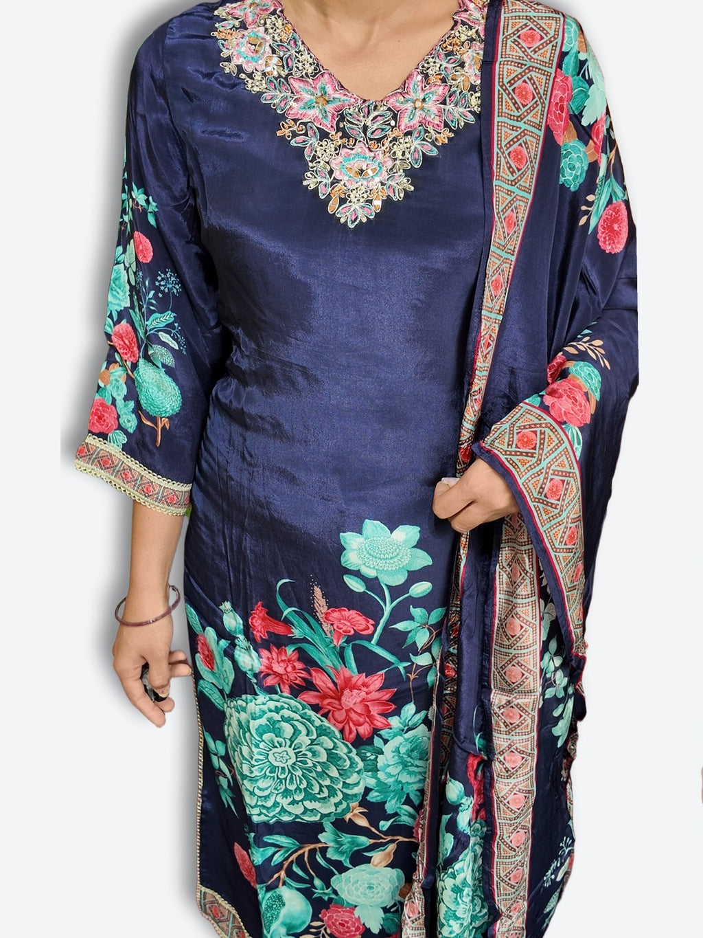 Sapphire Regal Opulent Heritage Suit