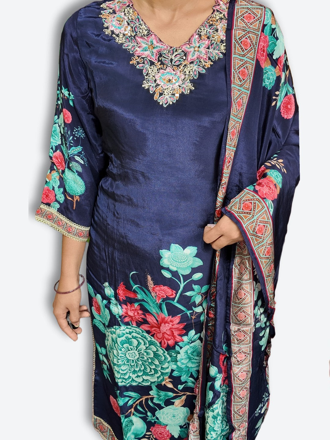 Sapphire Regal Opulent Heritage Suit