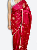 Fuchsia Regal Opulent Essence Saree