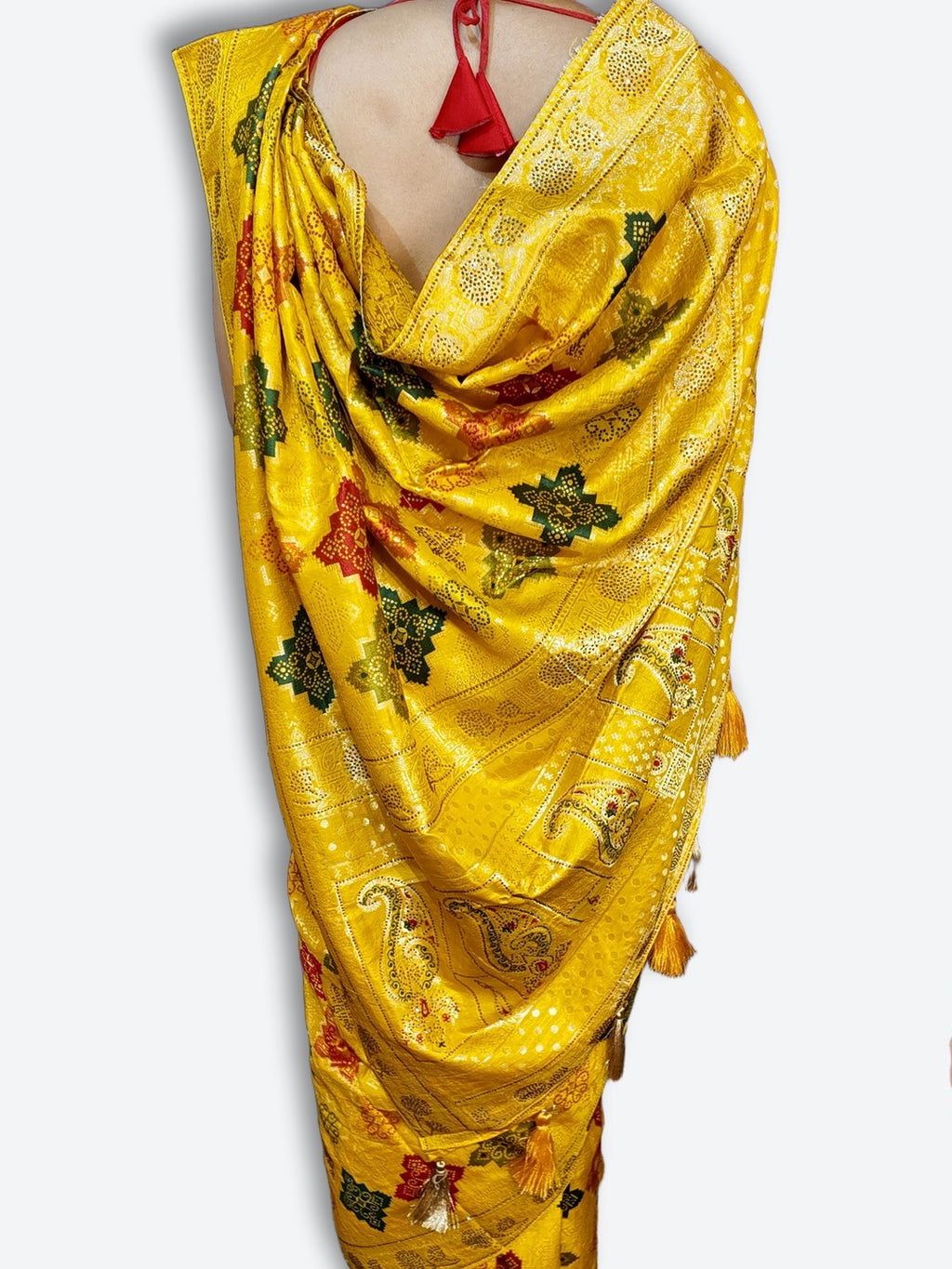 Saffron Regal Opulent Heritage Saree