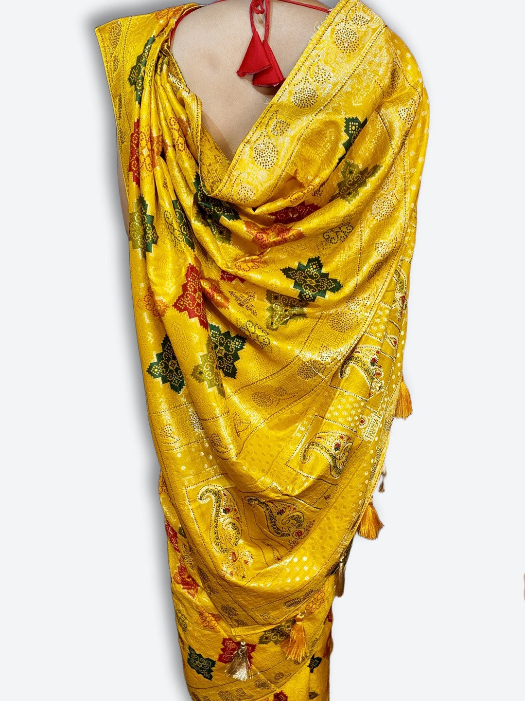 Saffron Regal Opulent Heritage Saree