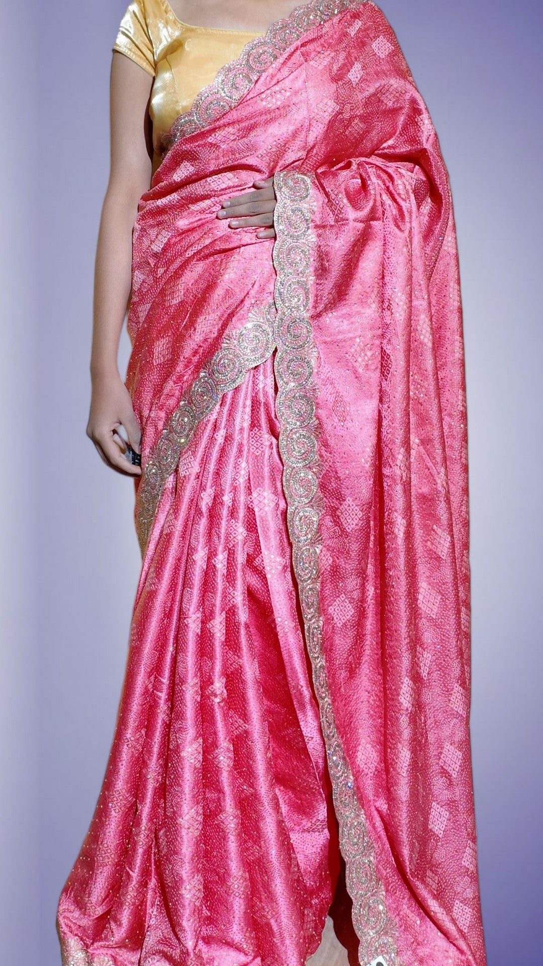 Blush Regal Opulent Heritage Saree