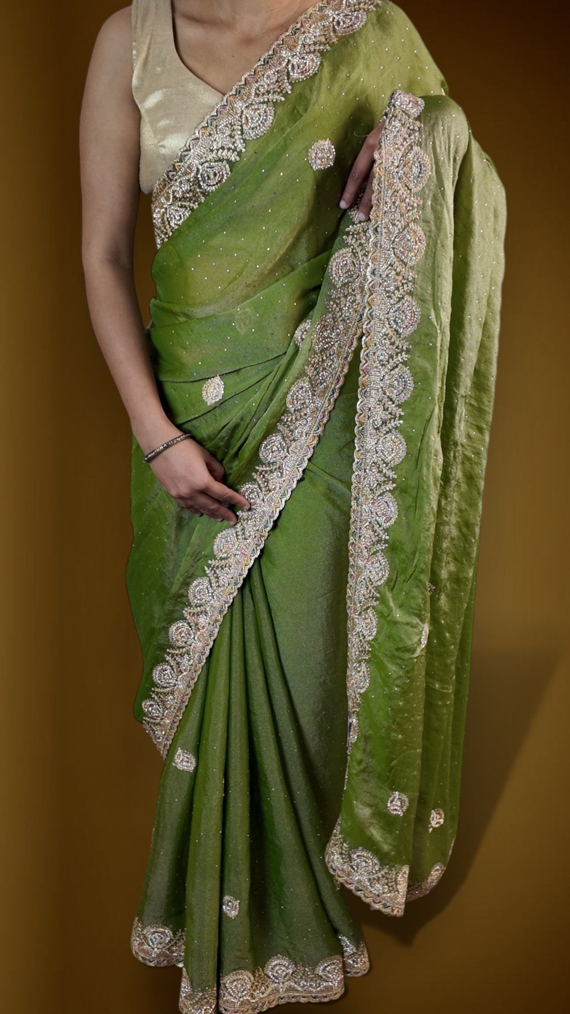 Emerald Regal Exquisite Heritage Saree