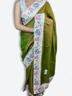 Sage Regal Exquisite Elegance Saree