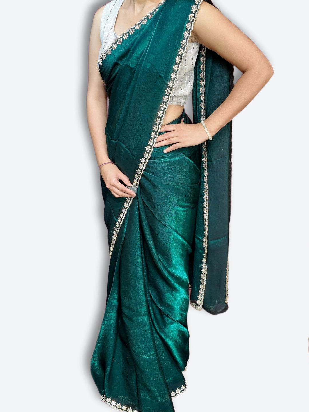 Saffron Regal Radiant Elegance Saree