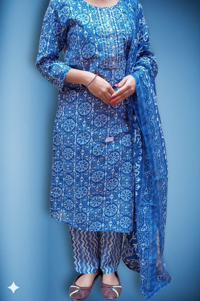 Sapphire Regal Heritage Bloom Suit