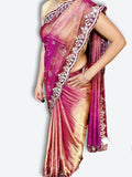 Fuchsia Majestic Radiant Couture Saree