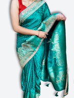 Emerald Regal Opulent Heritage Saree