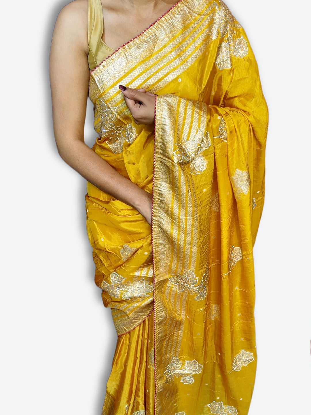 Jade Regal Opulent Elegance Saree