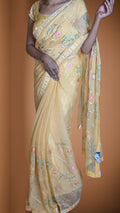 Saffron Timeless Enchanted Elegance Saree