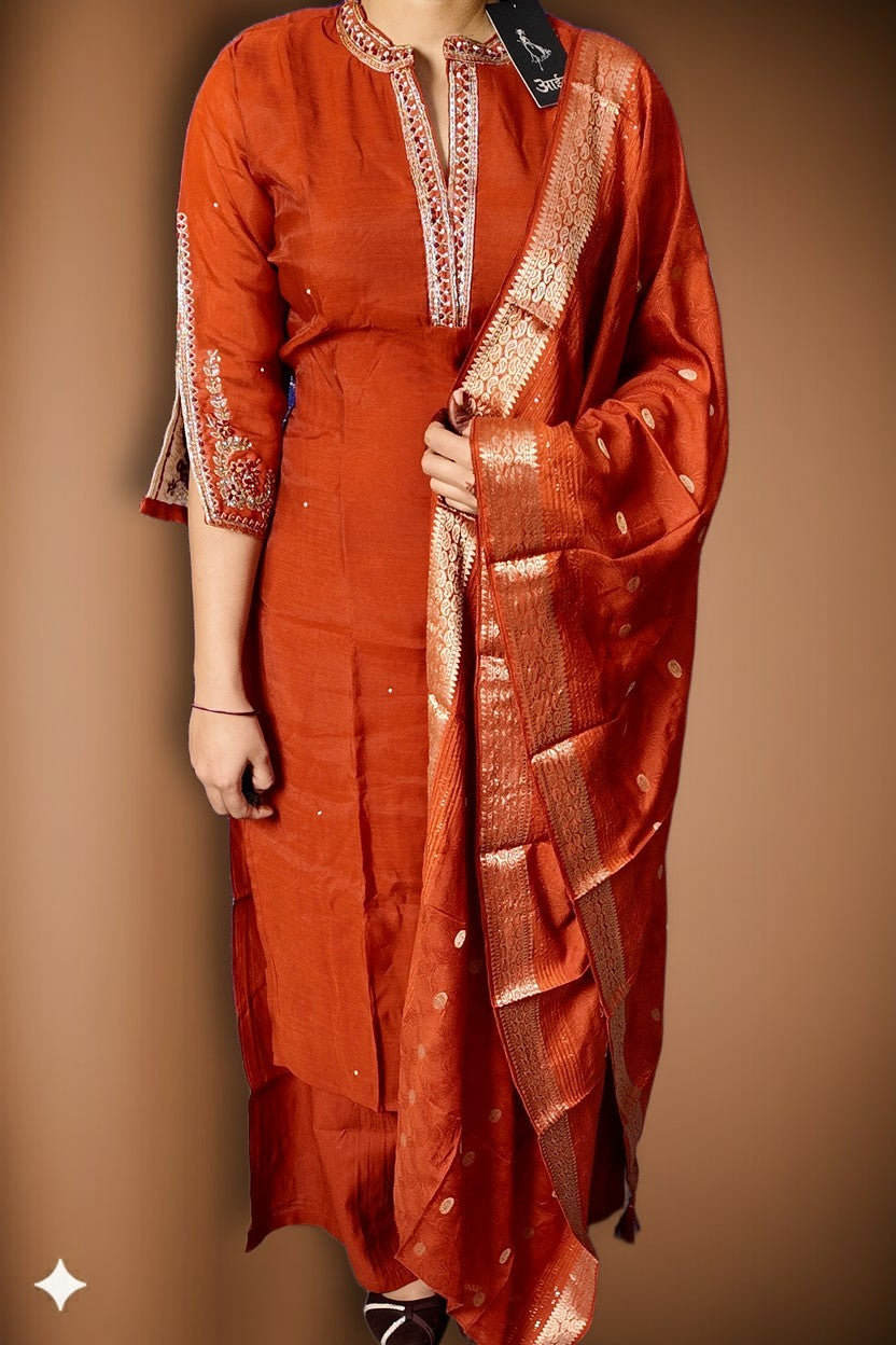 Copper Regal Opulent Heritage Suit