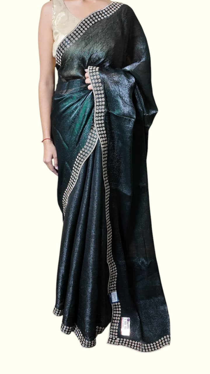 Onyx Regal Opulent Mystique Saree