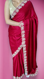 Fuchsia Regal Opulent Essence Saree