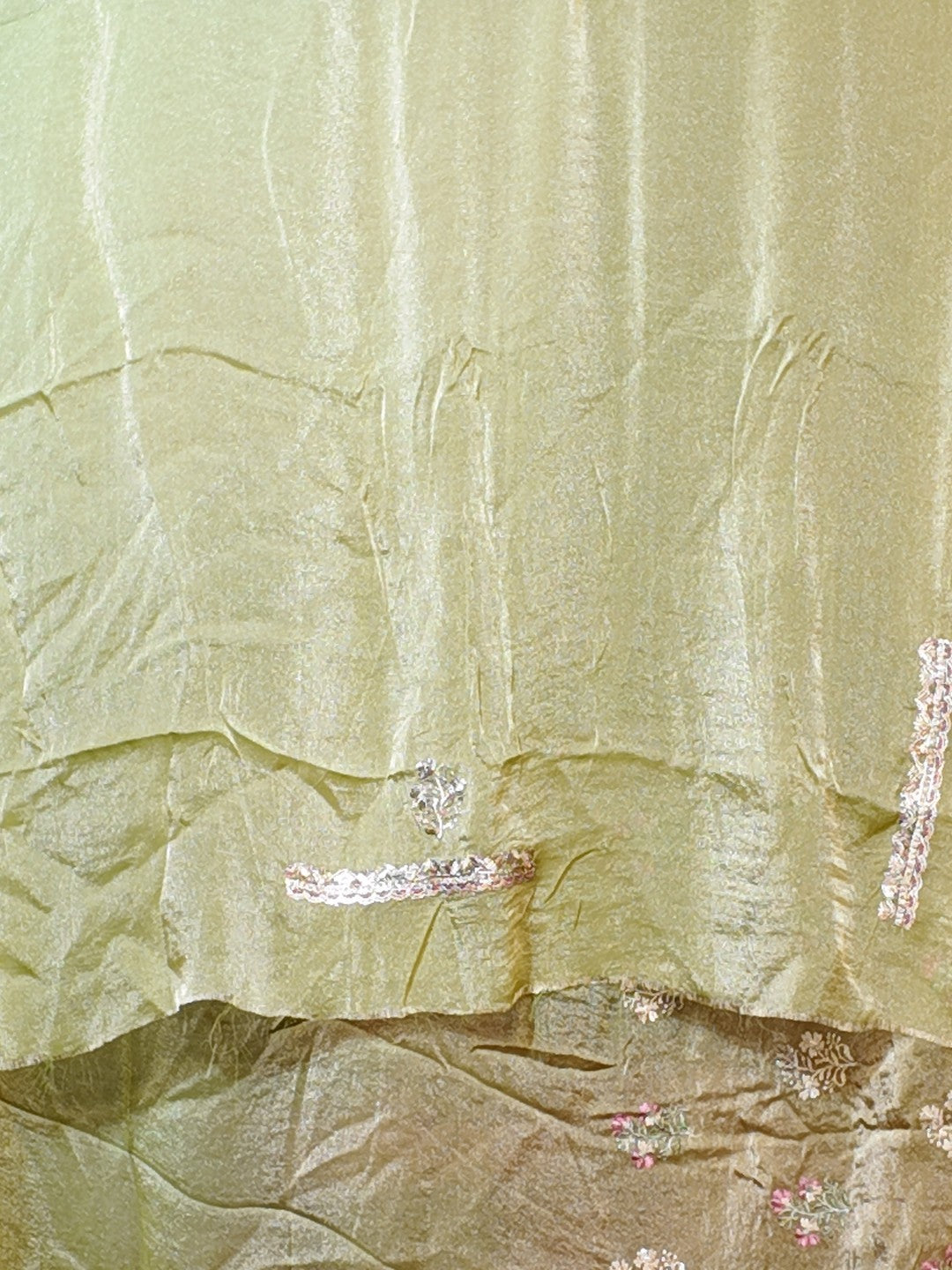 Saffron Regal Opulent Graceful Saree
