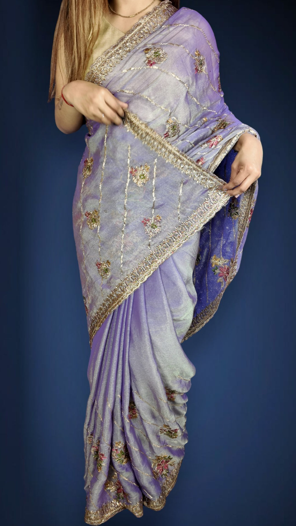 Saffron Regal Heritage Luxe Saree