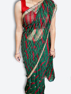 Emerald Regal Radiant Couture Saree