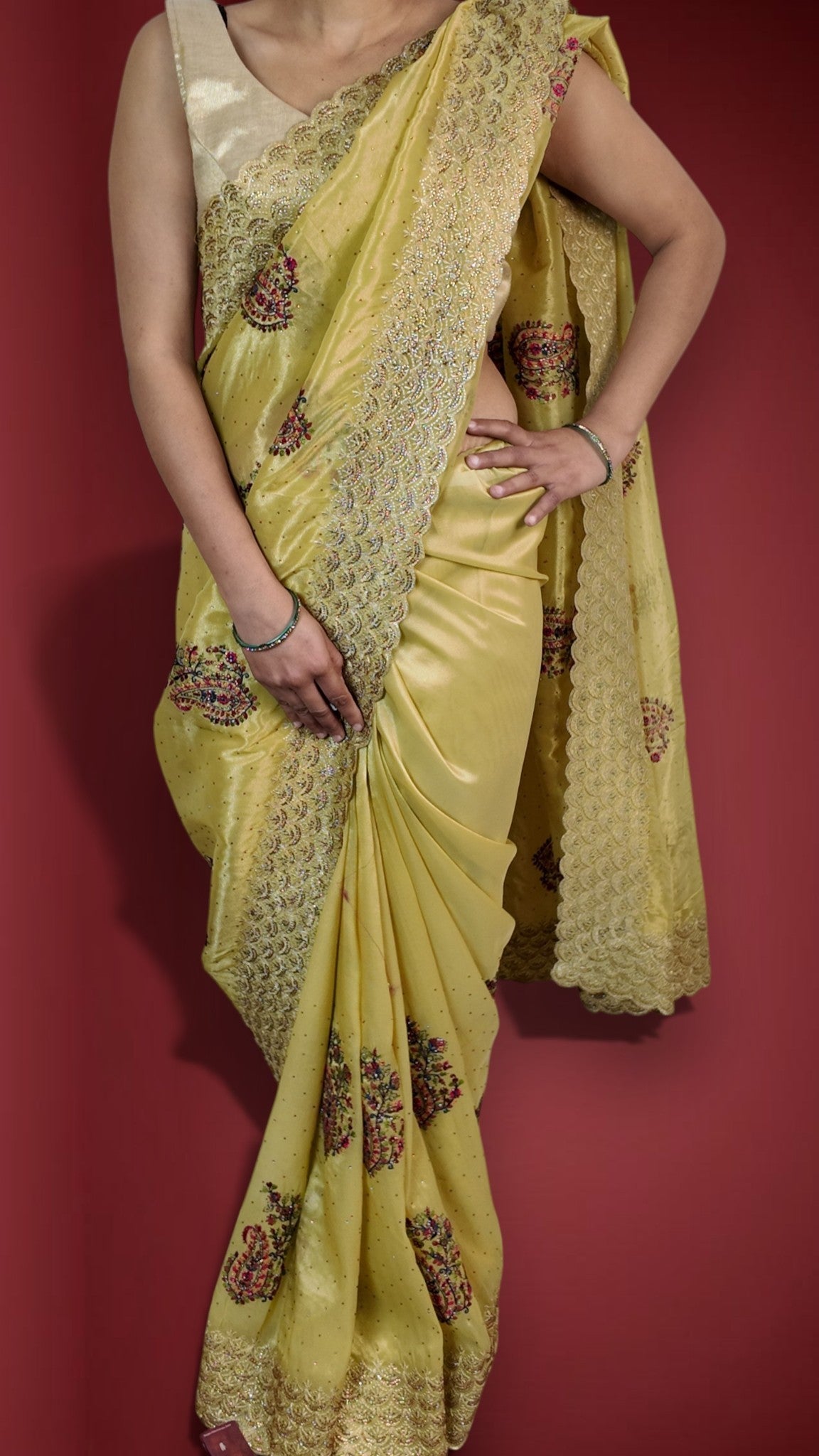 Canary Regal Timeless Elegance Saree
