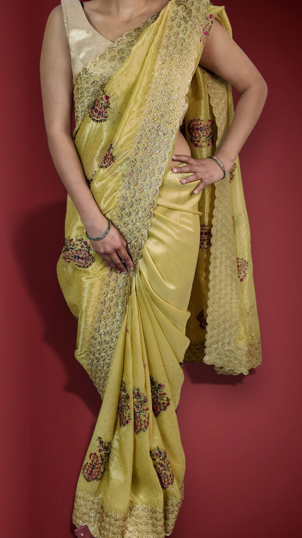 Canary Regal Timeless Elegance Saree