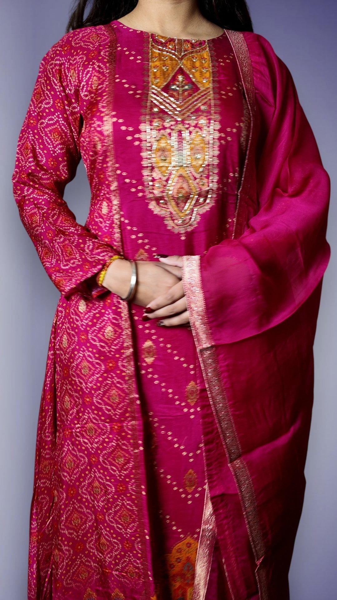 Fuchsia Regal Timeless Elegance Suit