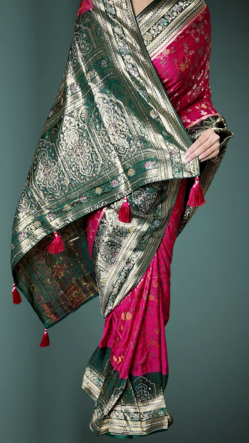 Rose Regal Opulent Heritage Saree