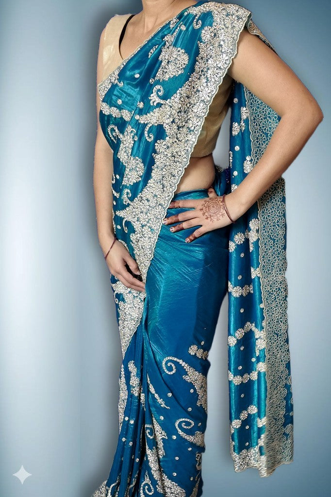 Sapphire Regal Opulent Essence Saree