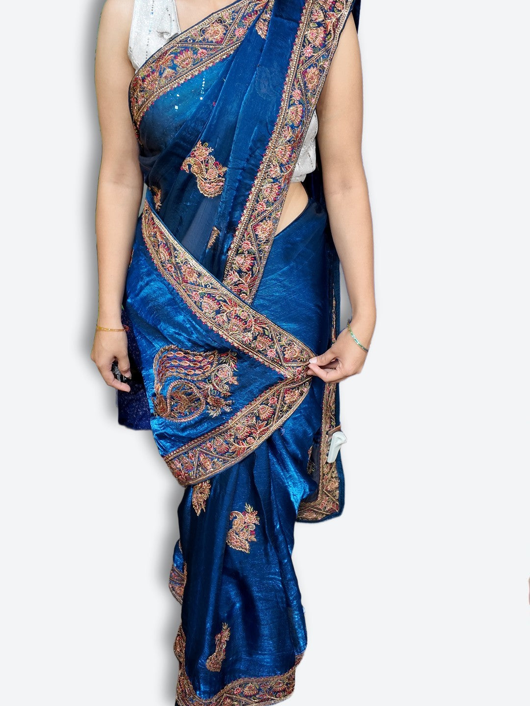 Crimson Regal Exquisite Heritage Saree