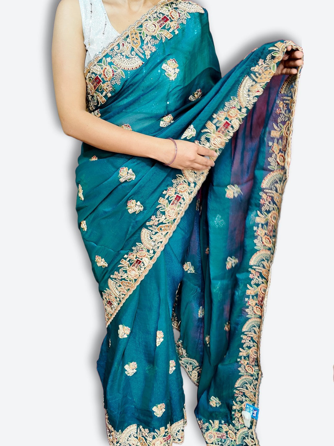 Emerald Regal Exquisite Heritage Saree