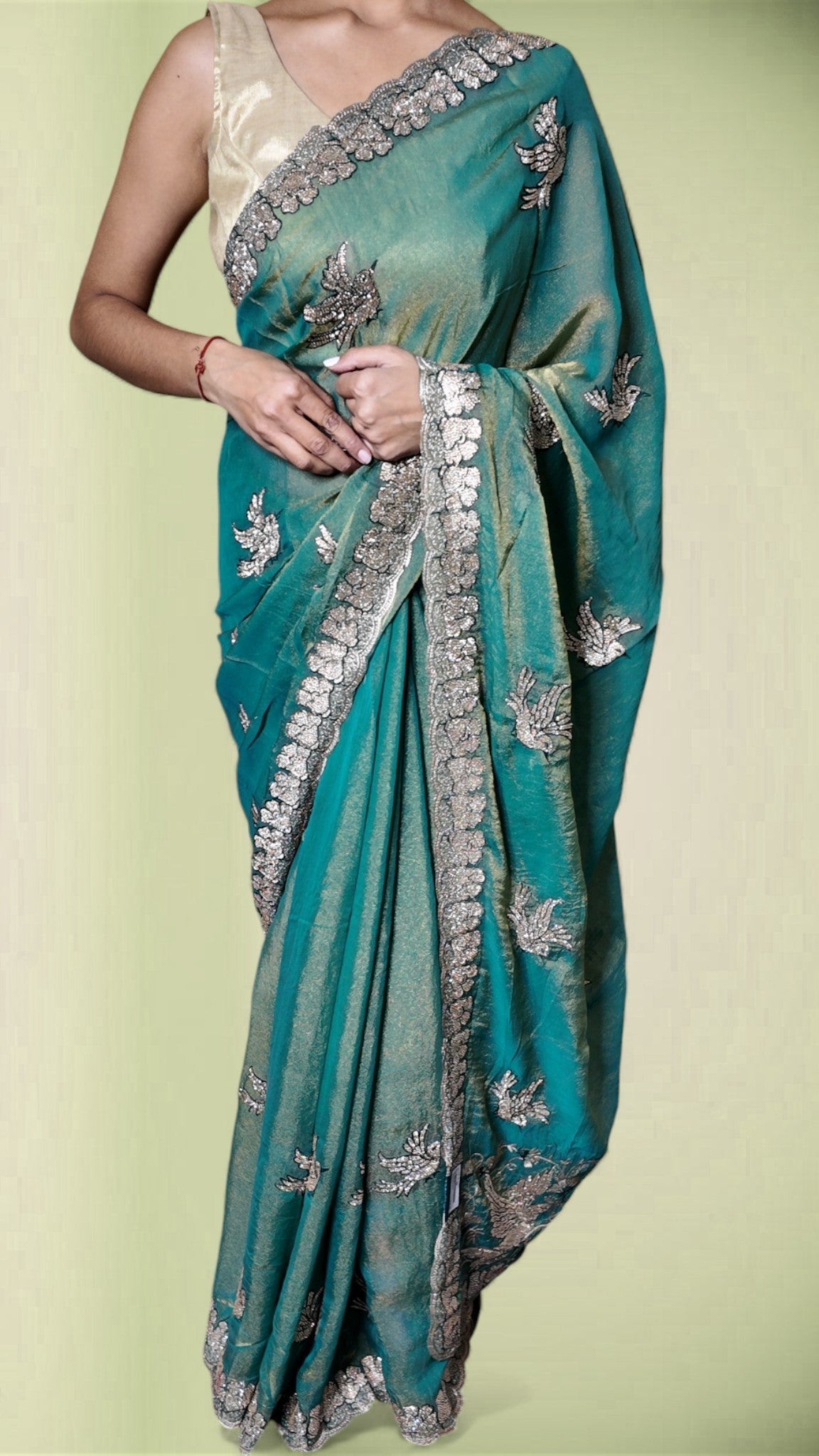 Jade Regal Opulent Heritage Saree
